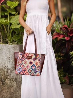 The Clownfish - Multi-color Printed Womens Handbag