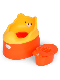 R for Rabbit - Yellow & Orange Tiny Tots Potty Seat (1-2 Years)