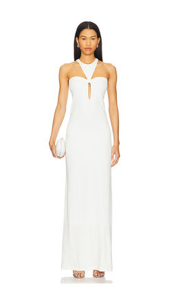 ADRIANA DEGREAS - X Sabine Getty Open Back Maxi Dress