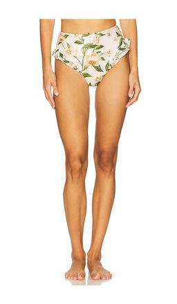 Agua by Agua Bendita - Jengibre Bikini Bottom in Orquidea