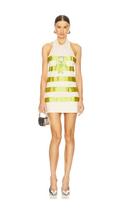 AREA - Crystal Polo Dress