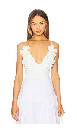 Bardot - Ingrid Fitted Flower Top