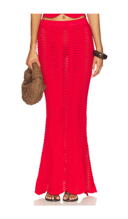 CINCIN - Soda Knit Maxi Skirt