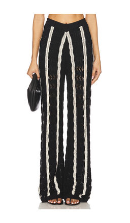 Central Park West - Novelty Stitch Midrise Pant