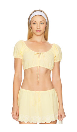 GUIZIO - Ravello Gingham Top