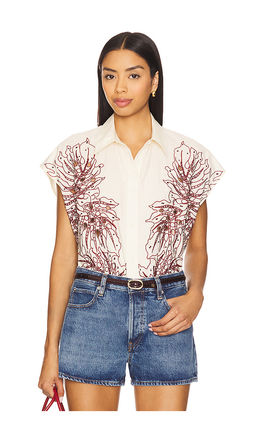 Essentiel Antwerp - Hebraska Embroidered Shirt