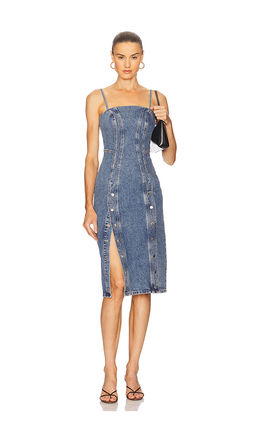 fleur du mal - Snap Knee Length Dress