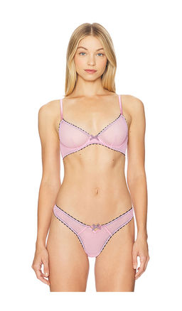 fleur du mal - Sabrina Mesh Demi Bra
