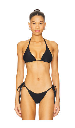 Frankies Bikinis - Paradise Ribbed Bikini Top