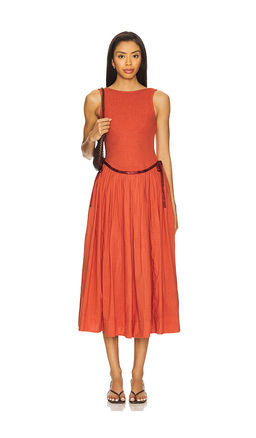 Free People - Nightingale Solid Midi Dress