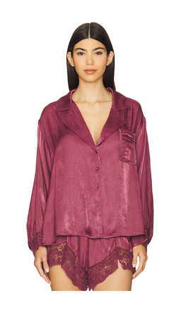 Free People - x Intimately FP Midnight Muse Sleep Shirt In Renaissance Rose