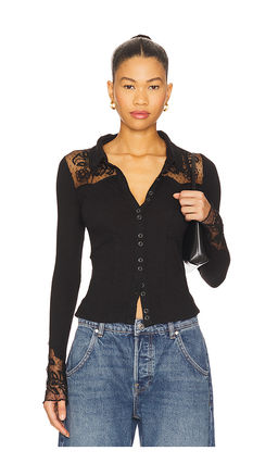 Free People - Rosebud Cuff Tee