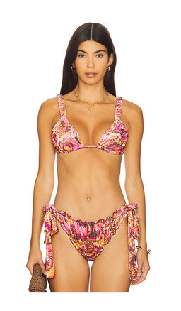Free People - x free-est Melinda Bikini Top In Monarch In Bloom