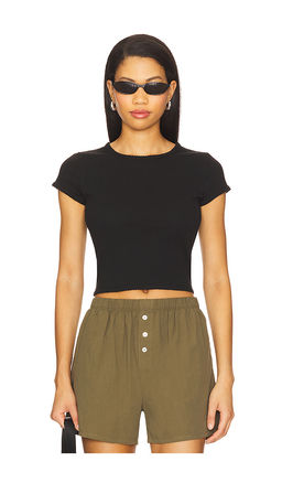 Goldie - Pointelle Baby Tee