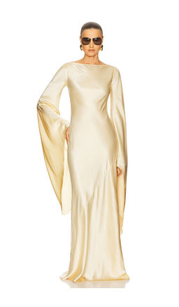 Helsa - The Rosalind Dress in Silk Charmeuse