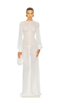 Helsa - Angilique Ruffle Gown