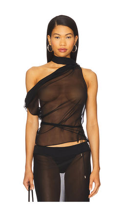 LaQuan Smith - Scarf Top