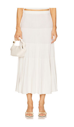 L'Academie - By Marianna Cheryl Breezy Midi Skirt