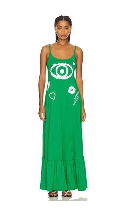 Lauren Moshi - Beatrix Painted Evil Eye Dress