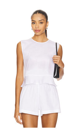 LESET - Yoko Peplum Top