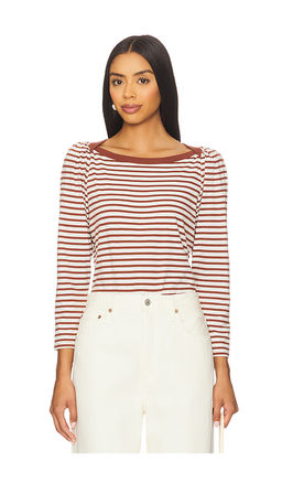 Nation Los Angeles - Amelie Envelope Neck Top