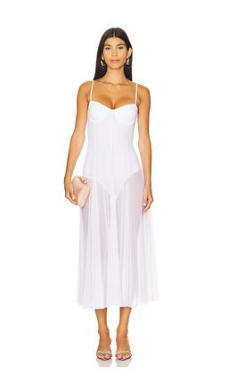 Norma Kamali - Underwire Dress With Bodysuit