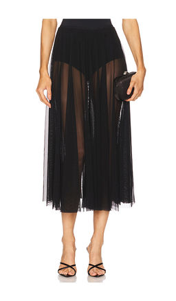 Norma Kamali - Flared Skirt With Panty