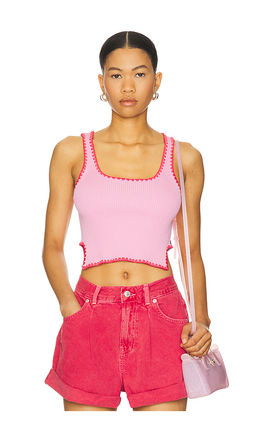 One Teaspoon - Scallop Knitted Vest