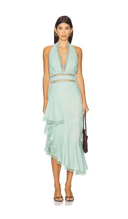 Patbo - Candy Linen Midi Dress