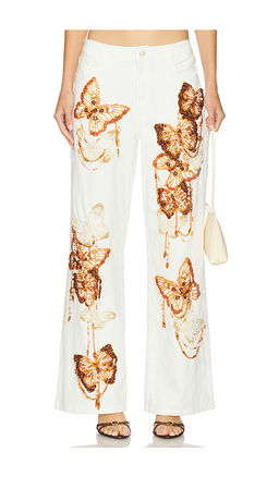 Patbo - Flutter Tones Denim Pants