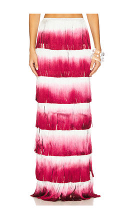 Patbo - Fringe Maxi Skirt