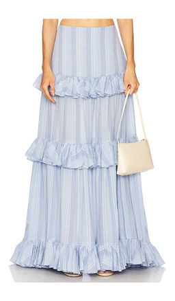 Prabal Gurung - Maxi Ruffle Tiered Skirt