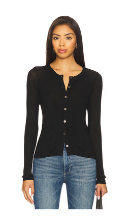 Sanctuary - Lightweight Ribbed Cardi Top