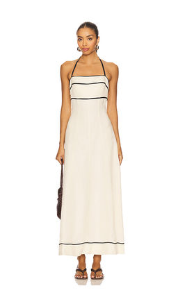 Shona Joy - Billie Contrast Panelled Maxi Dress