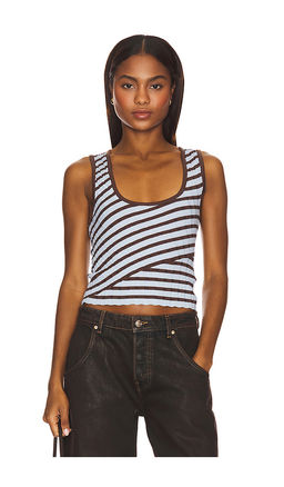 Sovere - Solene Stripe Knit Top