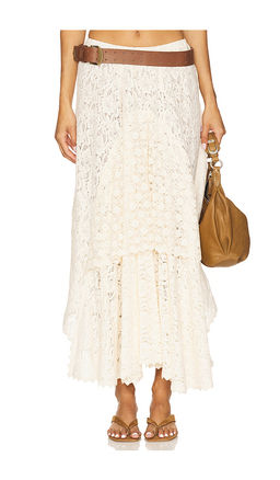 SPELL - Lux Lisbon Lace Handkerchief Skirt