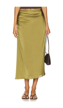 Theory - Side Ruched Skirt