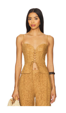 Usisi Sister - Josie Linen Top