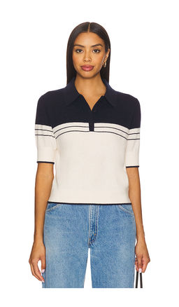 White + Warren - Cashmere Polo Top