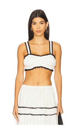 Weworewhat - Ruched Crop Top