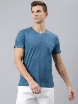 WOODS - Self Design Blue T-shirt