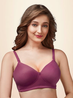 Trylo - Touche Woman Soft Padded Full Cup Bra - Orchid