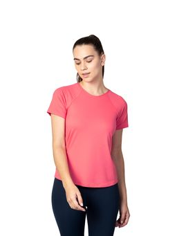 ENABL LIFE - Energizre Crew Neck Coral T-Shirt