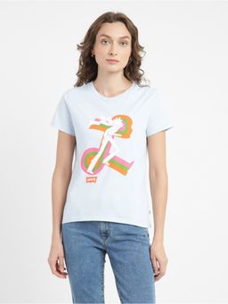 Levi's - Womens White Crew Neck T-shirt