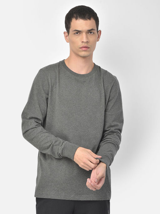 WOODLAND Grey Melange T-shirt