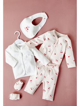 max - Girls 5 Piece Printed Clothing Gift Set - Pink