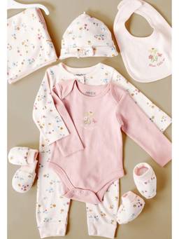 max - Girls 7) Piece Printed Clothing Gift Set - Multi-Color
