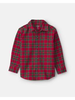 Carter's - Red Checks Pure Cotton Shirt