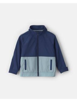 Carter's - Navy Blue Colorblock Polyester Jacket