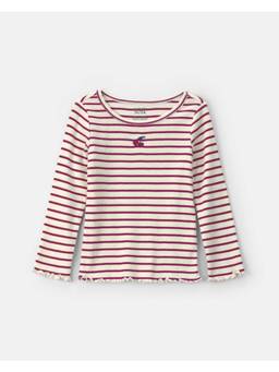 Carter's - White Stripes Pure Cotton Top